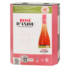 Вино La Croix du Pin D`anjou рожеве сухе 10,5% 3л mini slide 1