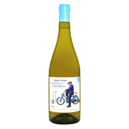 Вино Maris Le Pique Nique Du Jardinier Organic біле сухе 12,5% 0,75л