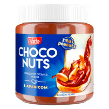 Маса кондитерська Varto Choco Nuts з арахісом 300г mini slide 1