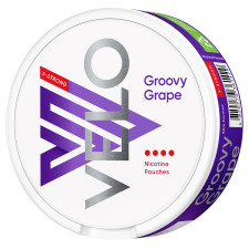 Подушечки нікотиновмісні Velo Groovy Grape X-Strong mini slide 1