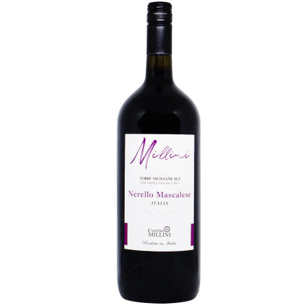Вино Millini Nerello Mascalese Terre Siciliane IGT червоне сухе 12% 1,5л