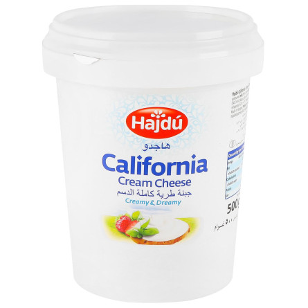 Крем-сир Hajdu California 60% 500г