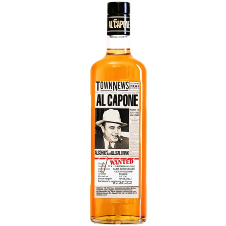 Напиток алкогольный Al Capone односолодовый 40% 0,7л slide 1