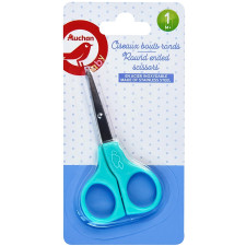 Ножниці манікюрні дитячі Auchan Baby mini slide 1