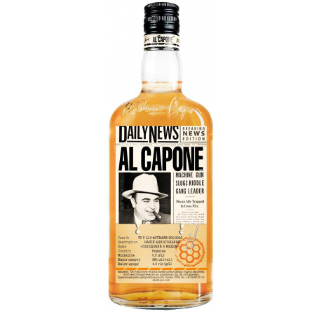 Напій алкогольний Al Capone Солодовий з медом 38% 0,5л
