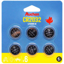 AUСH/БАТАРЕЙКА CR 2032 6ШТ mini slide 1