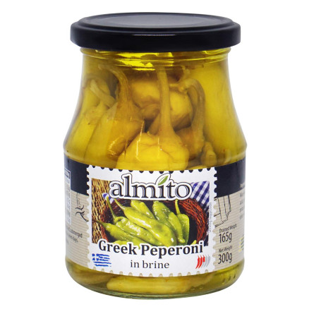 Пепероні Almito грецькі в розсолі 320мл slide 1