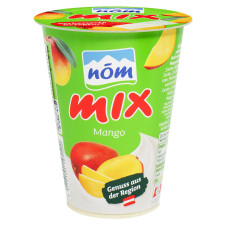 Йогурт Nom Mix зі шматочками манго 3,2% 180г mini slide 1