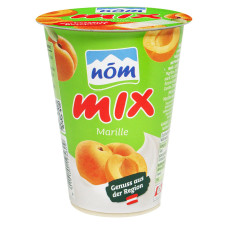 Йогурт Nom Mix зі шматочками абрикоса 3,2% 180г mini slide 1