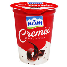 Йогурт Nom Cremix Страчателла 7% 180г mini slide 1