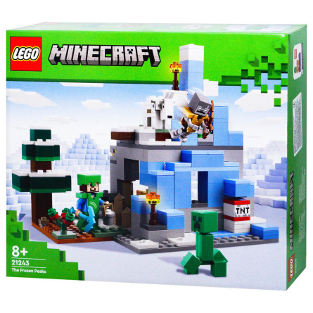 Конструктор Lego Minecraft Замерзлі верхівки 21243