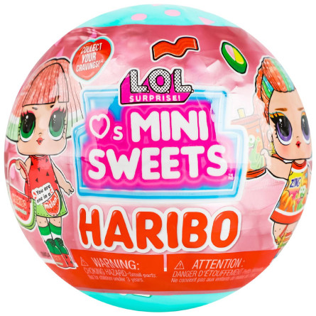 "Игровой набор с куклой L.O.L. SURPRISE! серии ""Loves Mini Sweets HARIBO"" - HARIBO-СЮРПРИЗ (в ассорт."