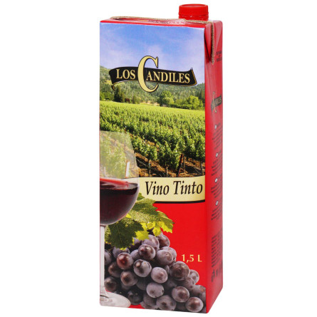 Вино Los Candiles червоне сухе 1,5л