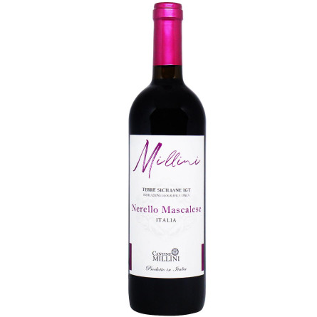 Вино Millini Nerello Mascalese Terre Siciliane IGT червоне сухе 12% 0,75л