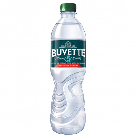 Вода Buvette №5 мінеральна сильногазована 0,5л