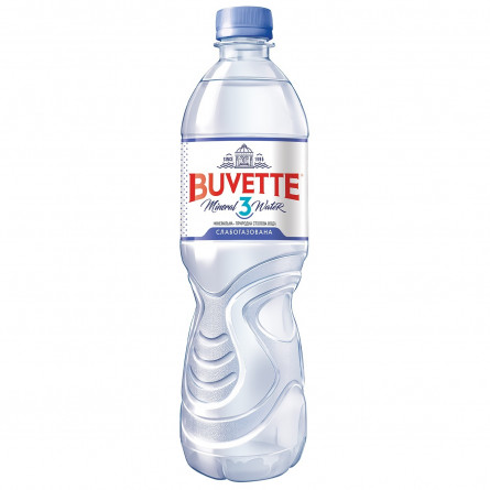 Вода Buvette Vital минеральная слабогазированная 0,5л