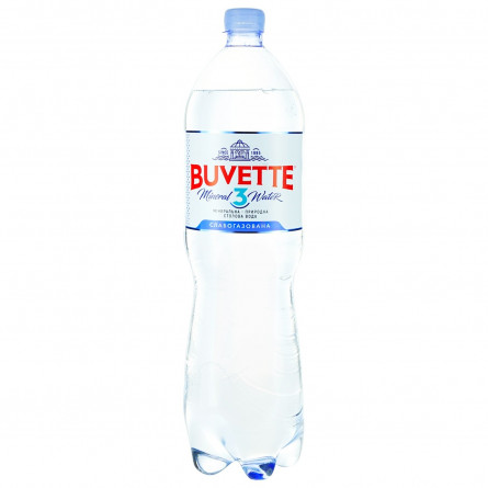 Вода Buvette Vital мінеральна слабогазована 1,5л
