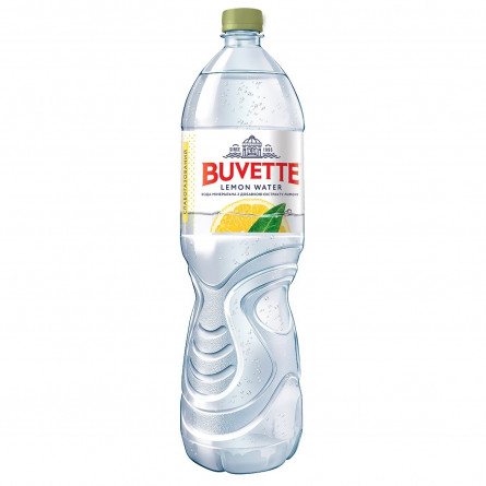 Вода мінеральна Buvette лимон 1,5л slide 1