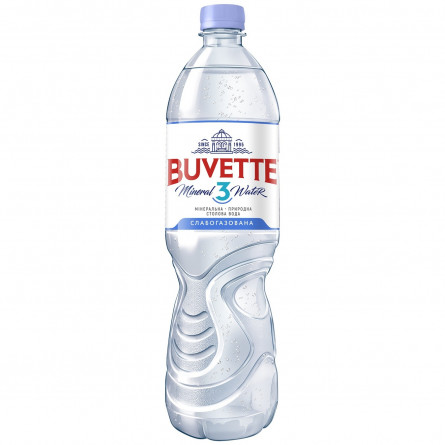 Вода минеральная Buvette 3 слабогазированная 750мл
