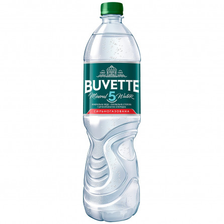 Вода мінеральна Buvette 5 сильногазована 0,75л