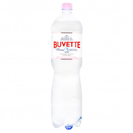 Вода Buvette минеральная природно-столовая негазированная 1,7л