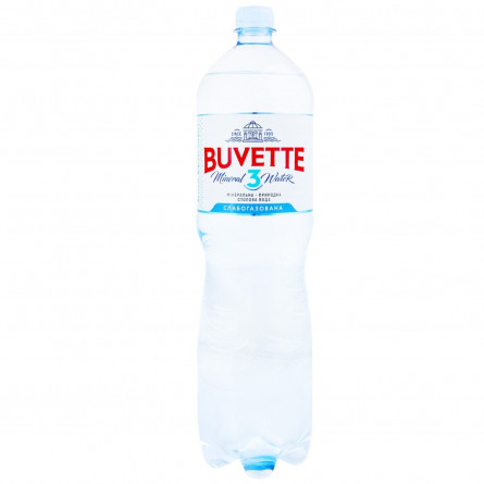 Вода Buvette минеральная природно-столовая слабогазированная 1,7л