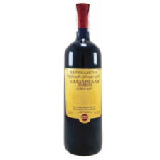 Вино Заря Кахетии Алазанская Долина красное полусладкое 10.5-12.5% 0,75л mini slide 1