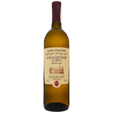 Вино Зоря Кахетії Алазанська долина біле напівсолодке 11-12.5% 0,75л mini slide 1