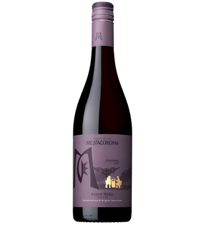 Вино Mezzacorona Pinot Nero DOC красное сухое 12,5% 0,75л