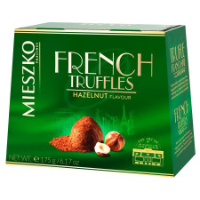 Цукерки Mieszko French Truffles Фундук 175г mini slide 1