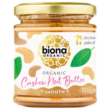 Горіхова паста кешью органічна ТМ Biona Organic 130 г mini slide 1