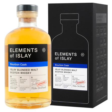 Віскі односолод. Speciality Drinks Elements of Islay Bourbon Cask 0.7 л