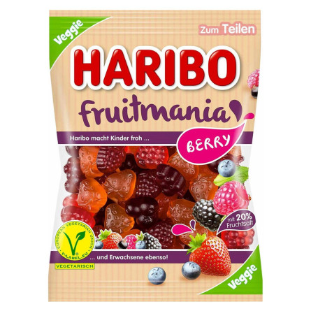 Цукерки Haribo Фрутманія ягоди 160г