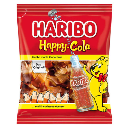 Цукерки Haribo Happy Cola 175г slide 1