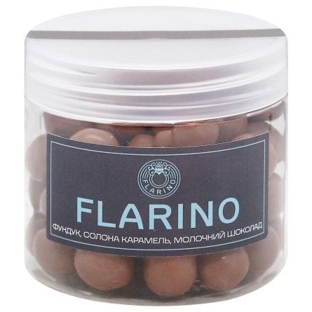 Фундук Flarino у солоній карамелі покритий молочним шоколадом 180г slide 1