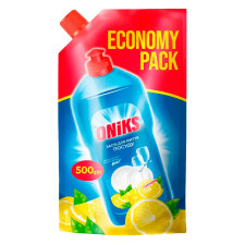Засіб для миття посуду Oniks Лимон 500мл mini slide 1
