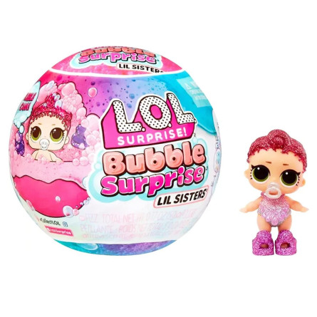 Ігровий набір з лялькою L.O.L. Surprise! Color Change Bubble Surprise S3 Сестрички
