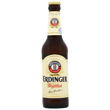 Пиво світле нефільтроване Erdinger Weissbier 5,3% 0,33л с/пл mini slide 1