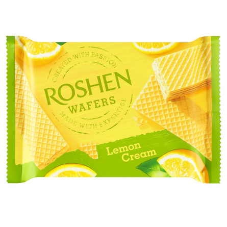 Вафлі wafers лимон Roshen 72г slide 1