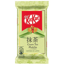 Батончик NESTLÉ® KITKAT® 4-FINGER Green Tea Matcha в шоколаді зі смаком зеленого чаю Матча 41,5г mini slide 1
