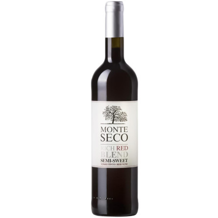 Вино Monte Seco Tinto Medium Sweet червоне напівсолодке 12% 0.75л slide 1