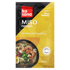 Концентрат бульона Katana Miso Ramen 60г mini slide 1