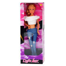 Лялька Defa у топі та джинсах mini slide 1