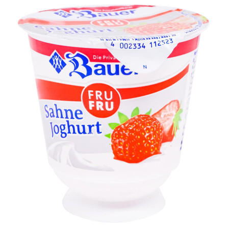 Йогурт Bauer клубника 10% 150г