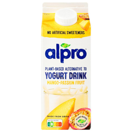 Напій соєвий Alpro манго-маракуйя 755г