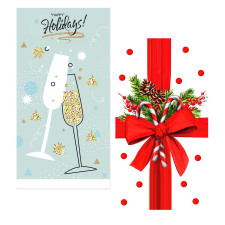Серветки Silken Happy Holidays мікс тришарові 33х33см 10шт mini slide 1
