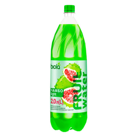 Напій газований Biola Fruit Water Чамбо Light 2л