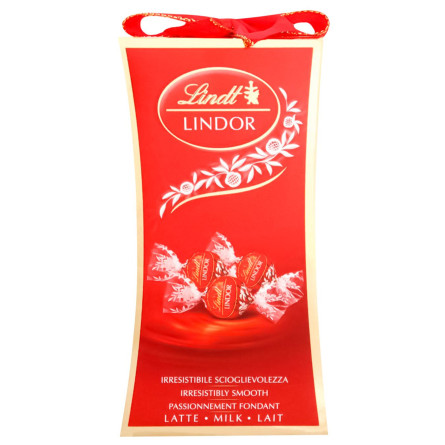 Конфеты Lindt Lindor молочный шоколад 75г slide 1