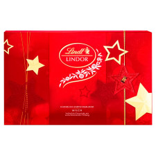 Цукерки Lindt Lindor молочний шоколад 200г mini slide 1