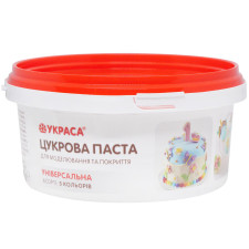 Цукрова паста Украса універсальна 5 кольорів 500г mini slide 1